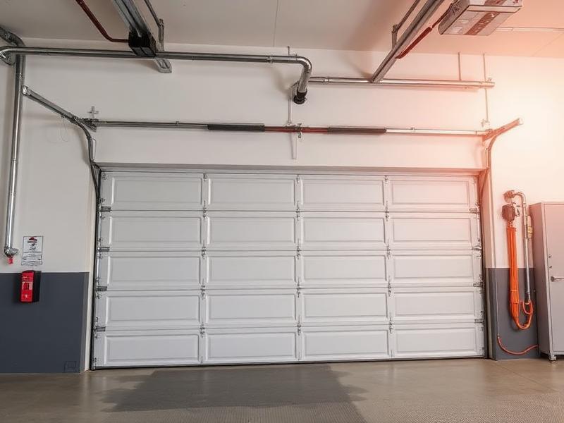 Fire-rated garage door installation